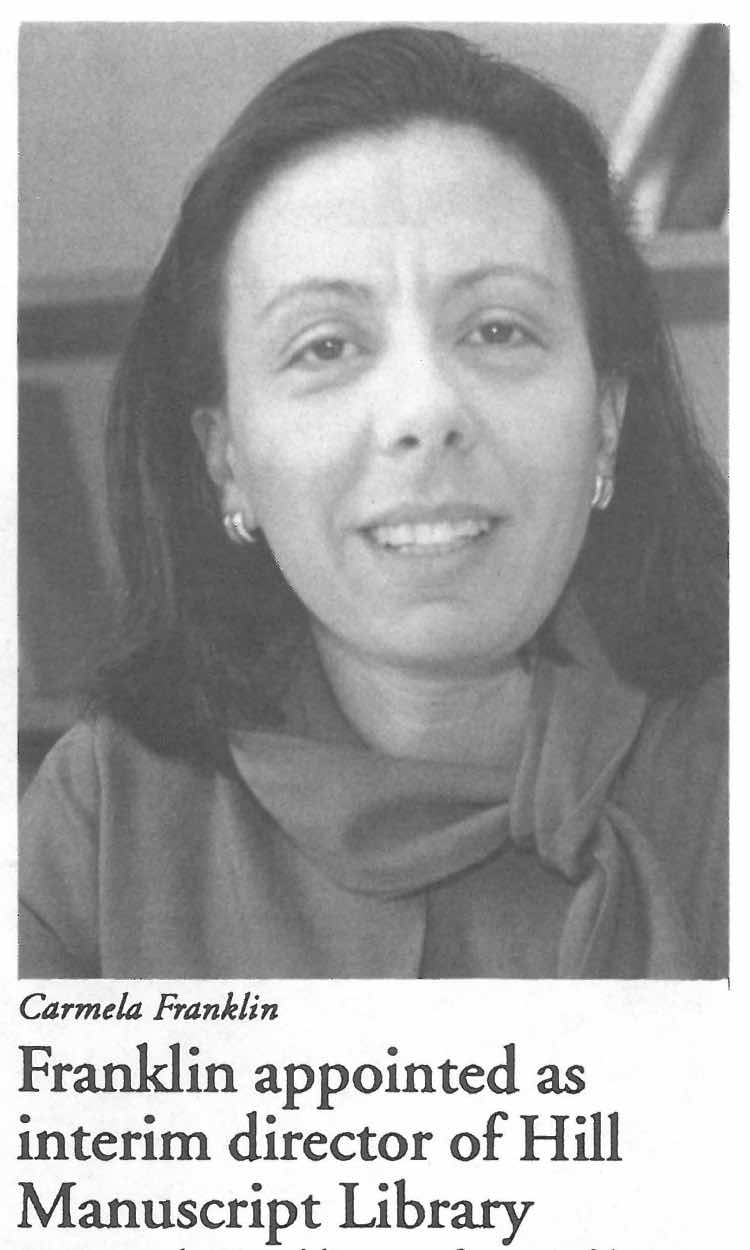 1992 Dr. Carmela Franklin