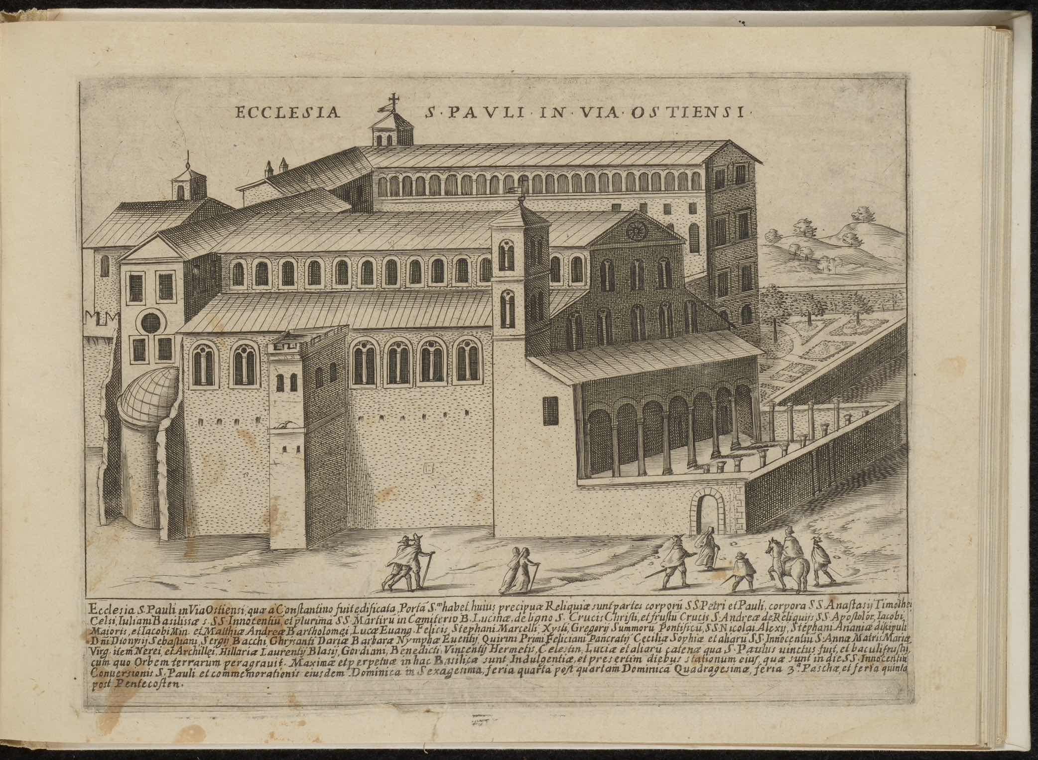 Giacomo Lauro. <em>Roma vetus et noua : aedificia eius praecipua suisquaeque locis</em>.<br>Rome: Andrea Frei, 1625.